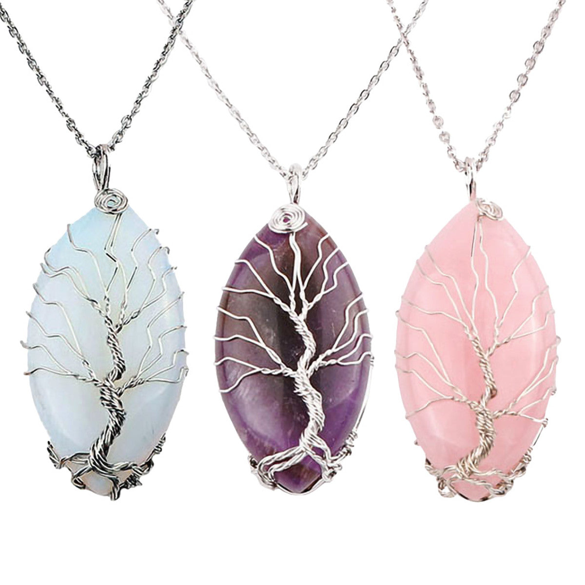 Oval Tree Of Life Necklace