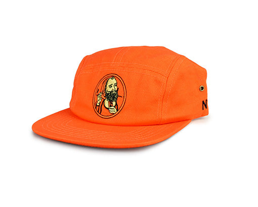 Custom Zig-Zag Classic Camper Hat | Orange