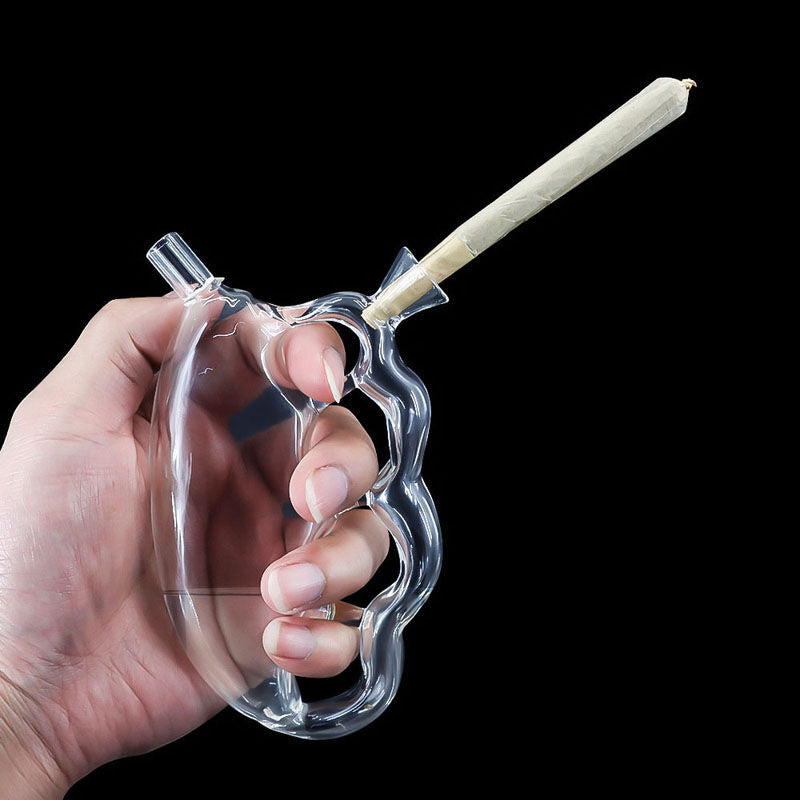 Handheld Glass Smoking Pipe