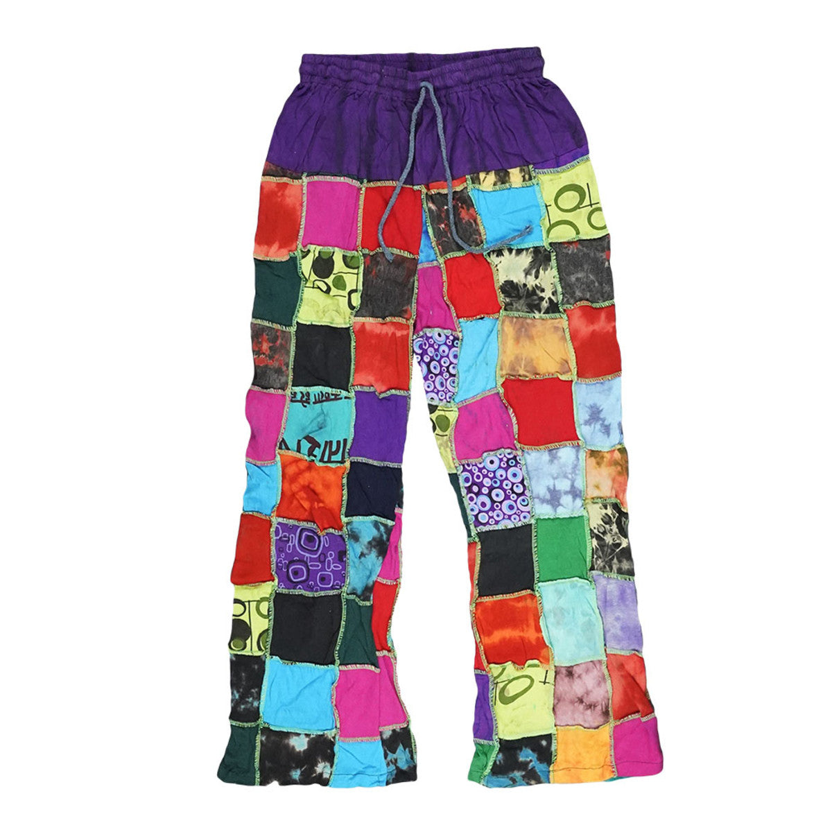 ThreadHeads Rainbow Patchwork Pants