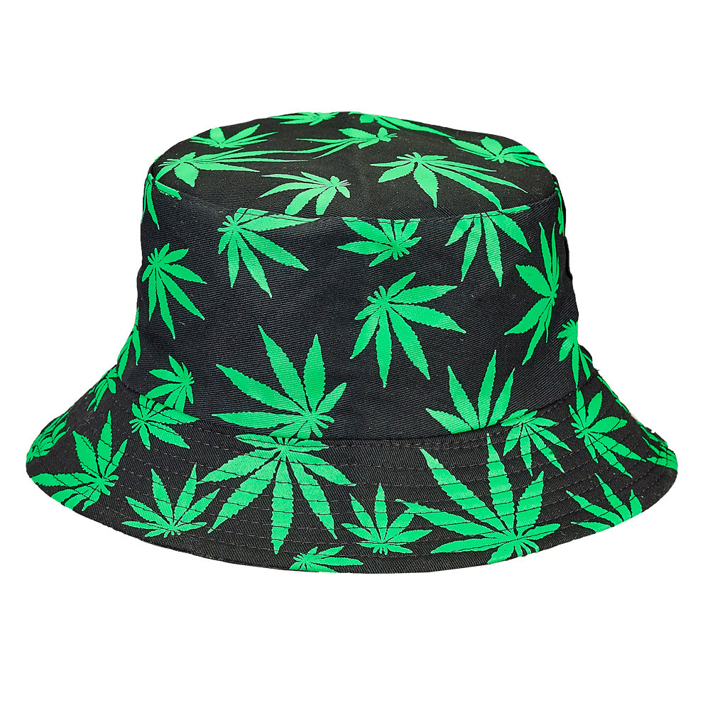 Custom Green Hemp Leaf Print